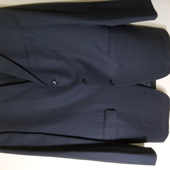 Suit Jacket Men's No brand tag no size tag RN 47338 100% Wool - Picture 2 of 11